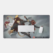 Tapis de bureau jumbo de caractère (Clavier et souris)