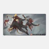 Tapis de bureau jumbo de caractère (Recto)