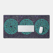 TAPIS DE BUREAU LABYRINTH III Studio de Travail (Clavier et souris)