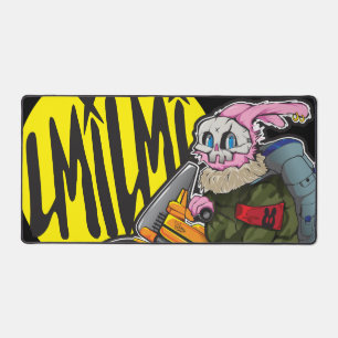 Tapis de bureau lapin