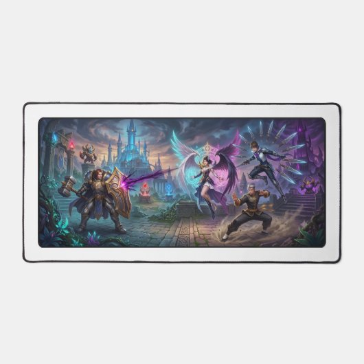 Tapis de bureau Légendes mobiles (Recto)
