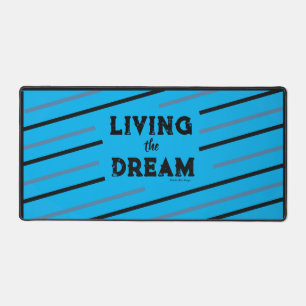 Tapis de bureau Living the Dream (Bleu)
