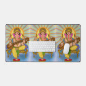 Tapis de bureau Lord Ganesha (Clavier et souris)