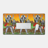 Tapis de bureau Lord Shiva (Clavier et souris)