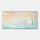 Tapis de bureau Lotus Calm (Clavier et souris)