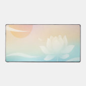 Tapis de bureau Lotus Calm (Recto)