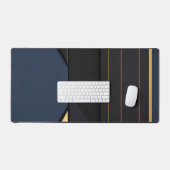 Tapis de bureau luxueux géométrique (Clavier et souris)