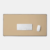 Tapis de bureau marron moderne pour surfaces de tr (Clavier et souris)