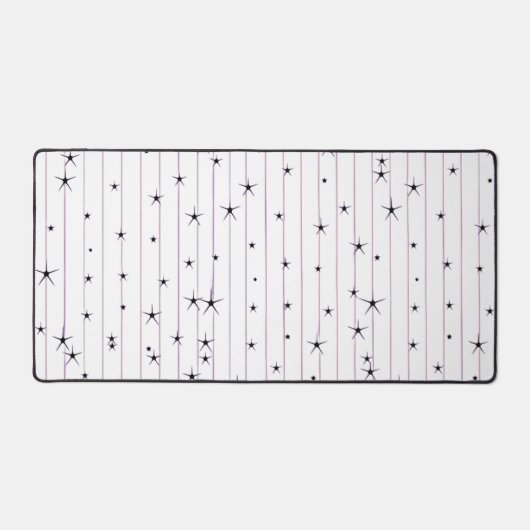 Tapis de bureau Minimaliste Étoiles Célestes (Recto)