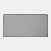 Tapis de bureau moderne en cuir gris (Recto)