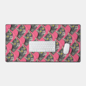 Tapis de bureau motif chat (Clavier et souris)