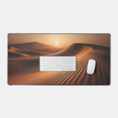 Tapis de bureau multifonctionnel Desert Sunset (Clavier et souris)