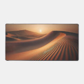Tapis de bureau multifonctionnel Desert Sunset (Recto)