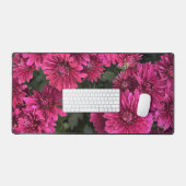 Tapis de bureau Mums Violet (Clavier et souris)
