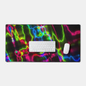 Tapis de bureau Neon Nights (Clavier et souris)