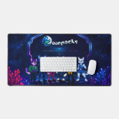 Tapis de bureau Neonpacks (Clavier et souris)