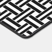 Tapis de bureau noir et blanc (Coin)