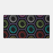Tapis de bureau Orbs de couleur (Recto)