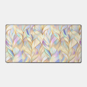 Tapis de bureau pastel abstrait moderne (Recto)