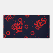 Tapis de bureau personnalisé (Recto)
