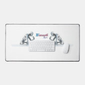 Tapis de bureau personnalisé (Clavier et souris)