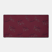 Tapis de bureau personnalisé (Recto)