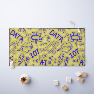 Tapis de bureau personnalisé