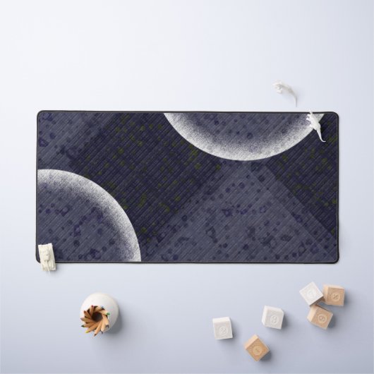 Tapis de bureau personnalisé (Tableau pour enfants)