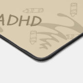 Tapis de bureau personnalisé (Coin)