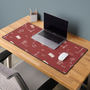 Tapis de bureau personnalisé
