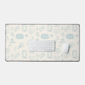 Tapis de bureau personnalisé (Clavier et souris)