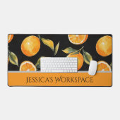 Tapis De Bureau Personnalisé À Thème Citrus (Clavier et souris)