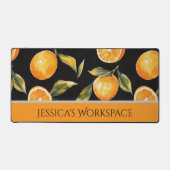 Tapis De Bureau Personnalisé À Thème Citrus (Recto)