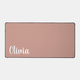 Tapis de bureau personnalisé avec nom Panier de