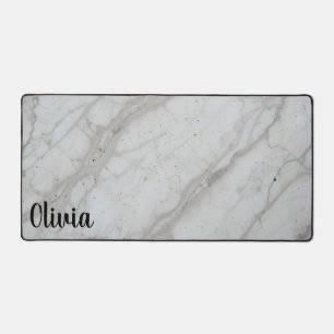 Tapis de bureau personnalisé avec nom Panier de