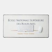 Tapis de bureau personnalisé pour étudiant (Clavier et souris)