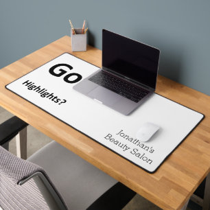 Tapis de bureau personnalisé pour propriétaire de