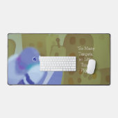 Tapis de bureau Pigeon (Clavier et souris)
