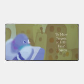 Tapis de bureau Pigeon (Recto)