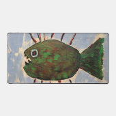 Tapis de bureau Pirhana (Recto)