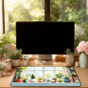 Tapis de bureau pour cactus succulents Maison bota
