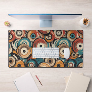 Tapis de bureau pour dossiers abstraits