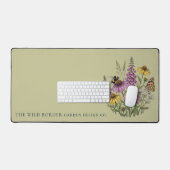 Tapis de bureau pour jardin botanique des pollinis (Clavier et souris)