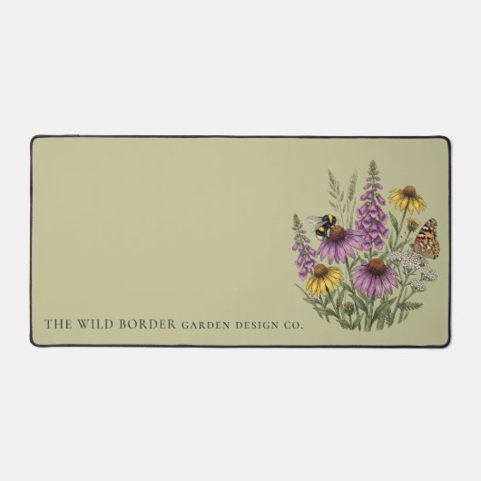 Tapis de bureau pour jardin botanique des pollinis (Recto)