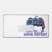 Tapis de bureau pour jeux vidéo rétro (Clavier et souris)