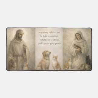 Tapis de bureau pour le confort des animaux de com