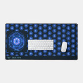 Tapis de bureau Radiation de Cherenkov (Clavier et souris)
