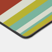 Tapis de bureau rayé coloré (Coin)