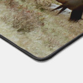 Tapis de bureau représentant des élans dans le par (Coin)