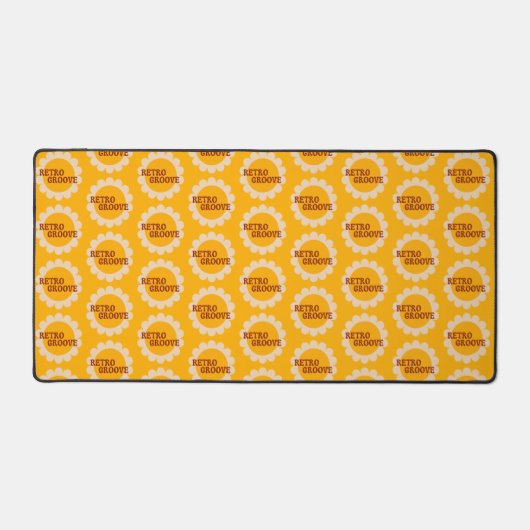 Tapis de bureau Retro Groove (Recto)